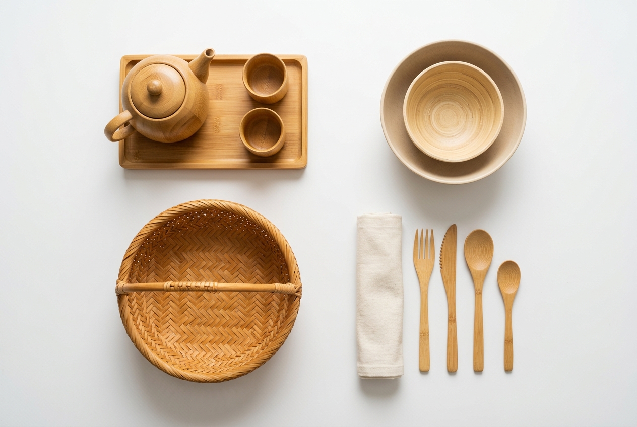 Custom branded bamboo packaging